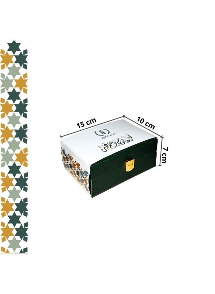 HASD-OUD Ramadan Gift Box Set, featuring the Saudi Arabian logo: one ounce of Maroki oud + a quarter tola of premium blended perfume - Image 4